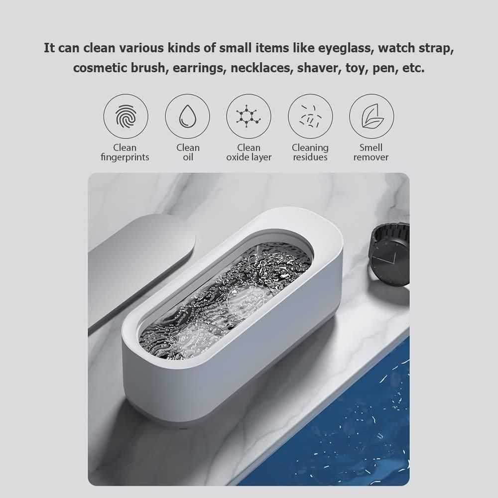 Portable Ultrasonic Cleaner for Jewelry, Glasses, and Accessories