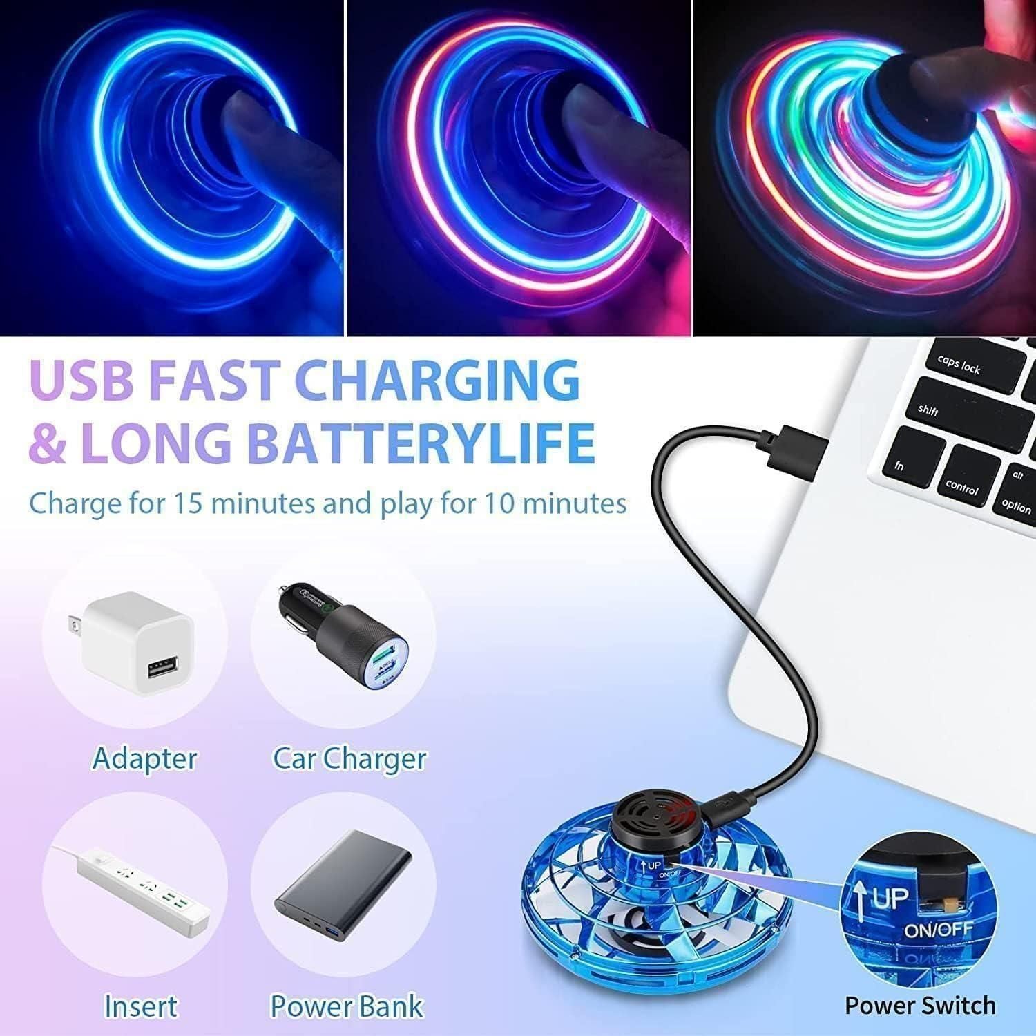 Magic LED Flying Spinner