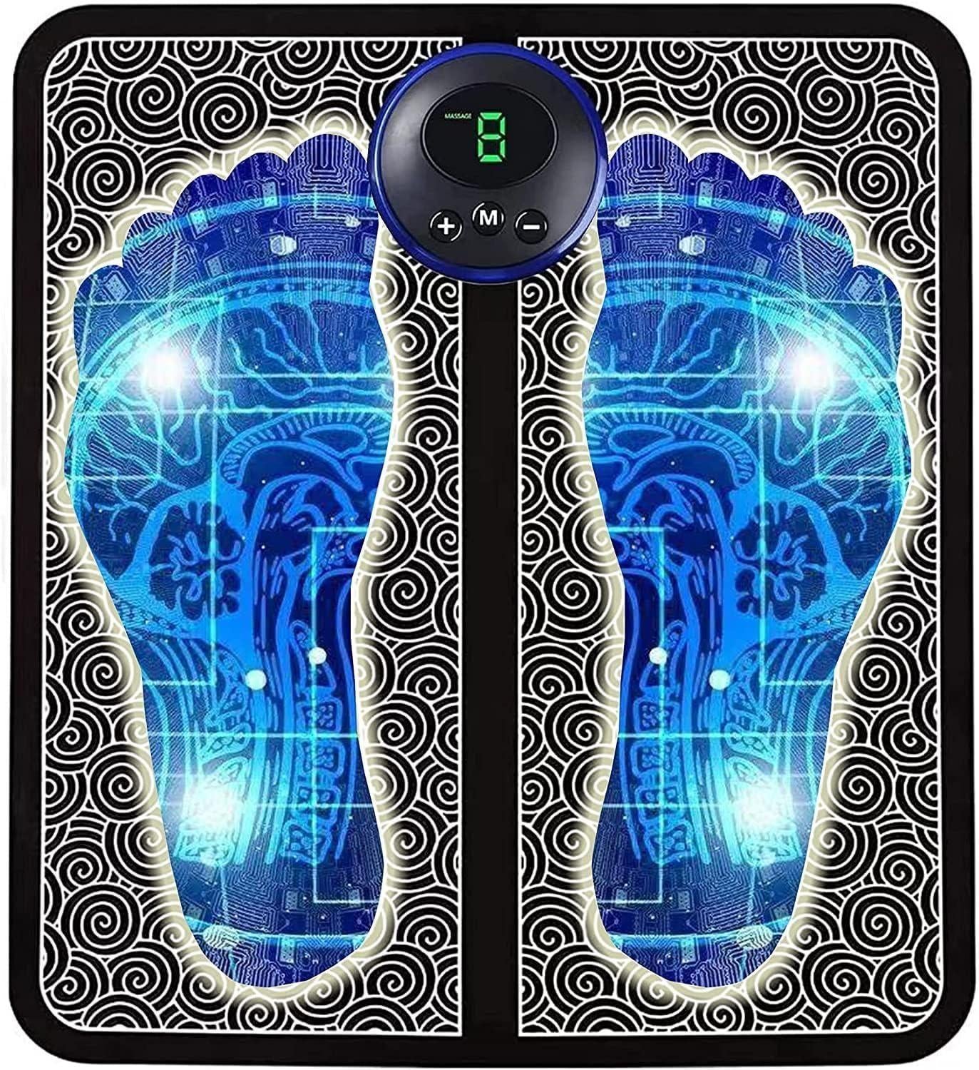 EMS Vibrating Foot Massager Pad - Relax, Relieve & Recharge Instantly